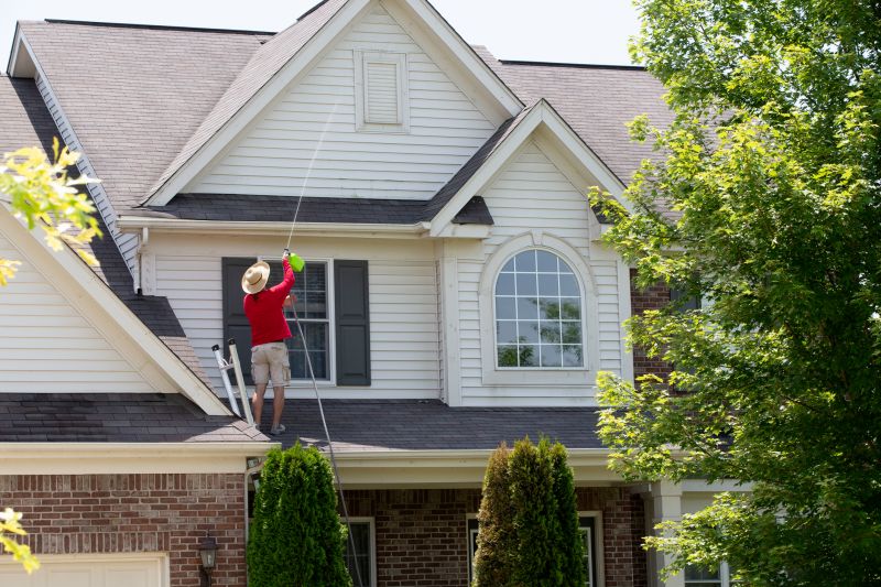 Local House Exterior Staining pros at work