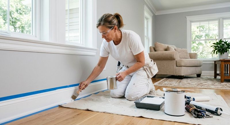 Attic Painting in Waco, TX