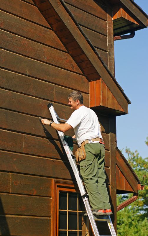 House Exterior Staining