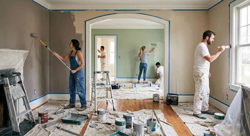 House Interior Painting in Waco, TX